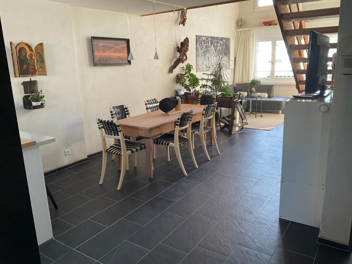 Apartment In Дизентис Экстерьер фото